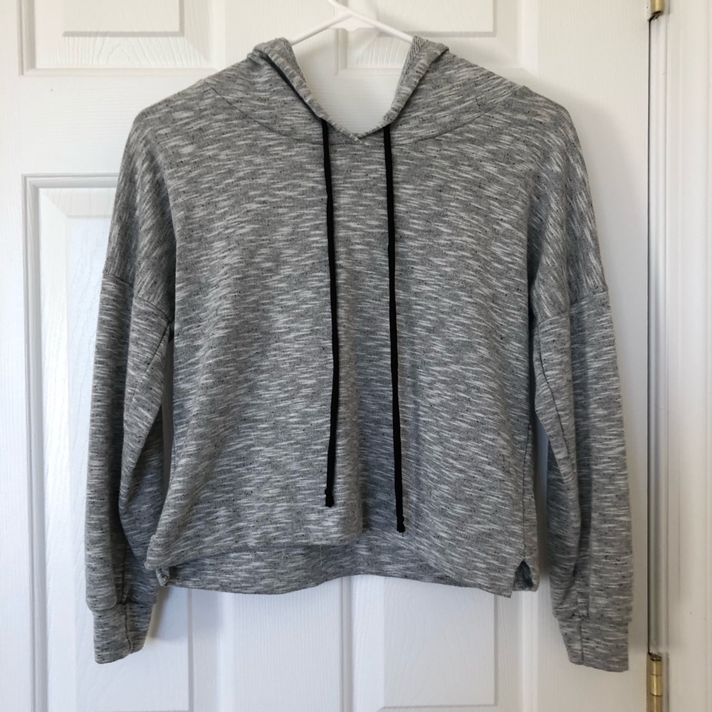Charlotte Russe Gray Hoodie